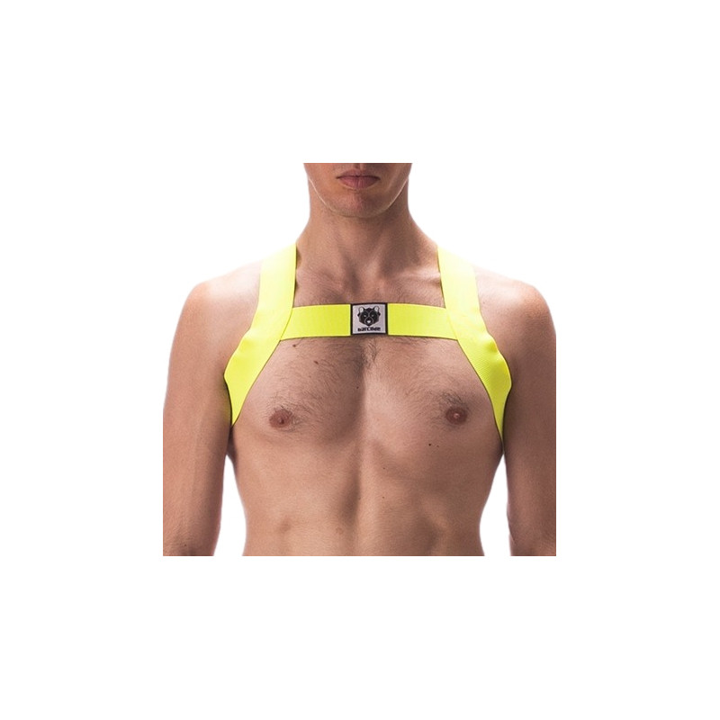 Barcode Berlin Harnais élastique Leonsh Jaune Neon